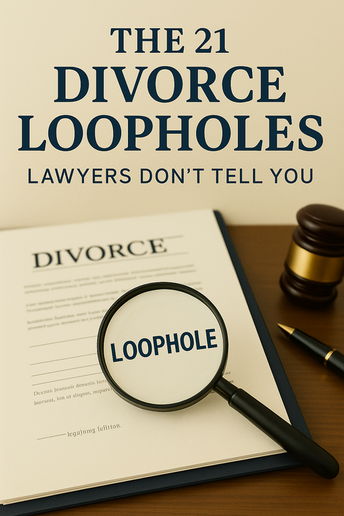 The 21 Divorce Loopholes Lawyers Don’t Tell You™